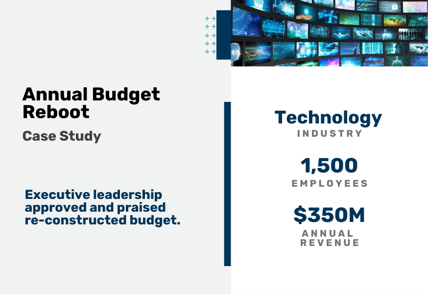 Annual Budget Reboot Case Study