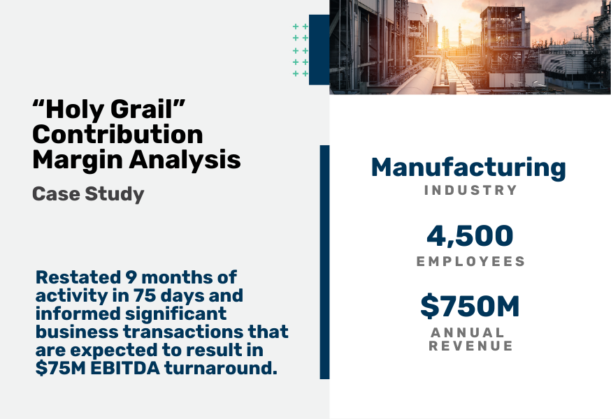 Holy Grail Contribution Margin Analysis Case Study