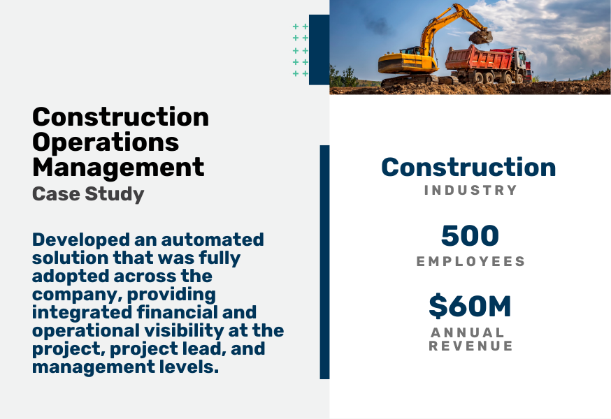 Construction Operations Management Case Study