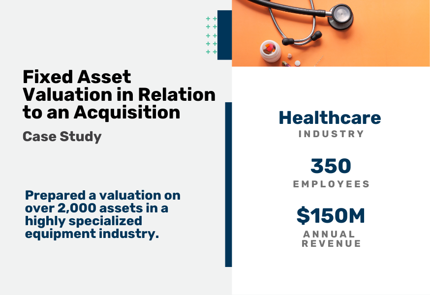 Fixed Asset Valuation in Relation to an Acquisition Case Study