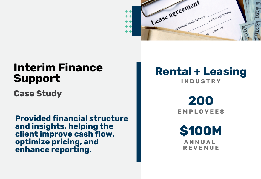 Interim Finance Support Case Study