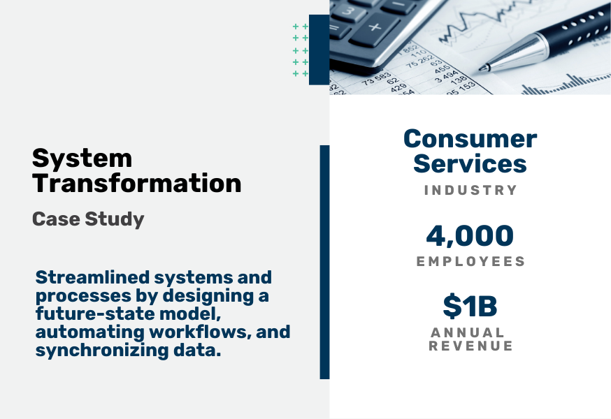 System Transformation Case Study